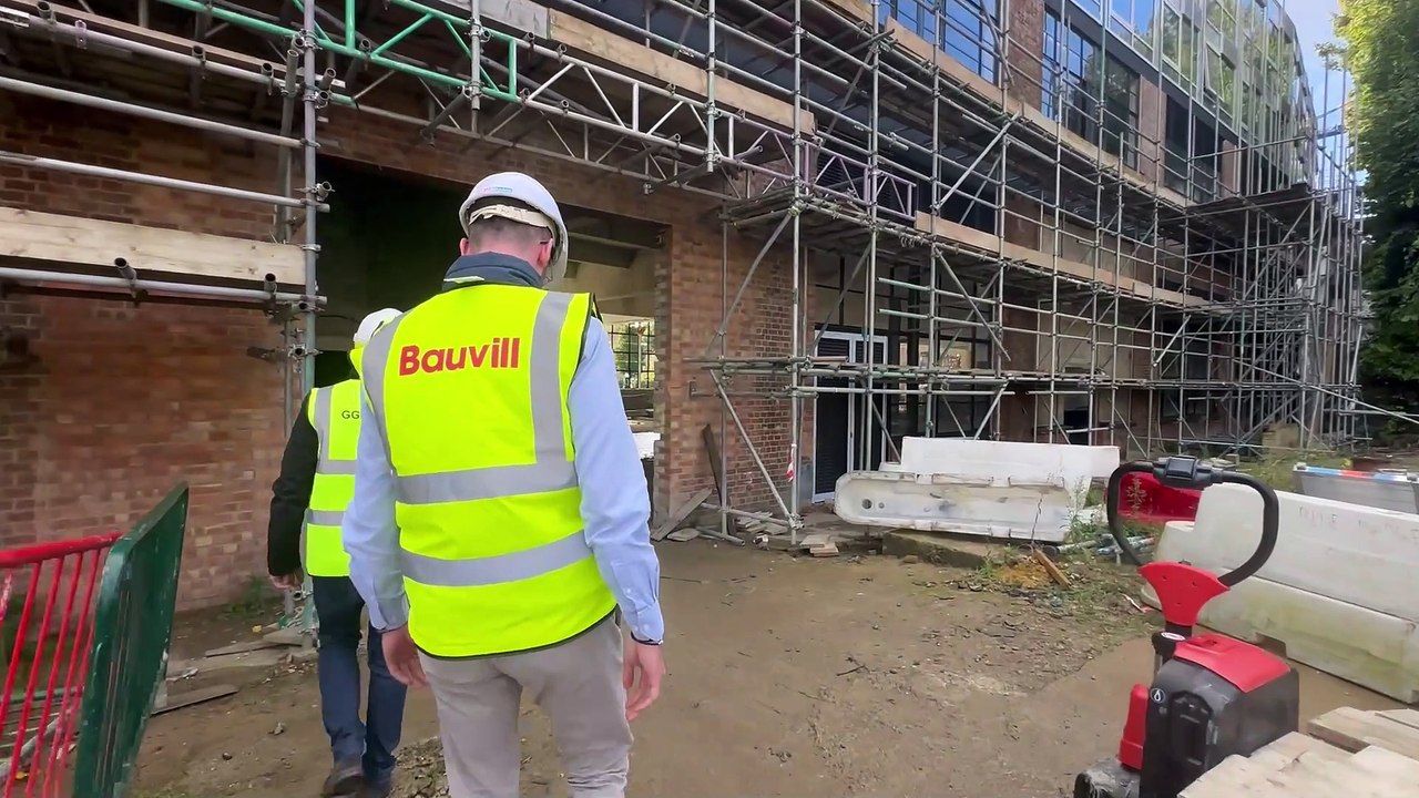 Exclusive look inside former car dealership