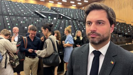 Georges-Louis Bouchez fortement chahuté à l'université de Gand : "Une bonne chose"