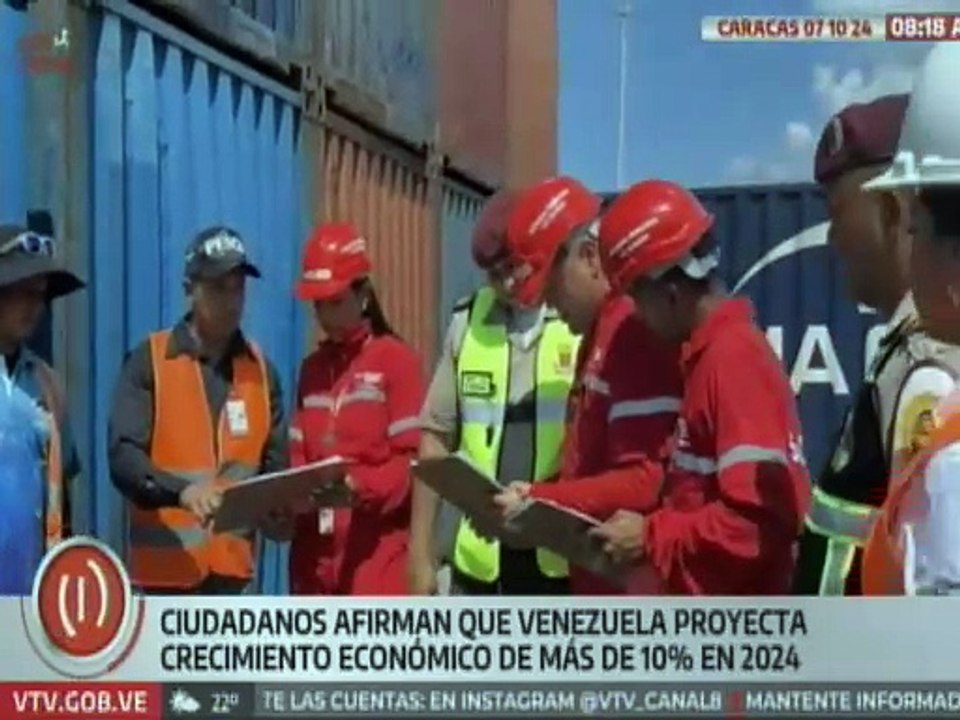 Caraqueños reconocen constante crecimiento económico del país pese al bloqueo financiero
