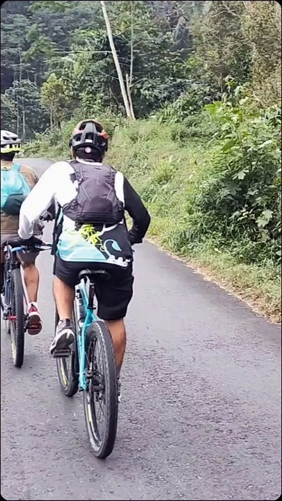 Menikmati perjalanan