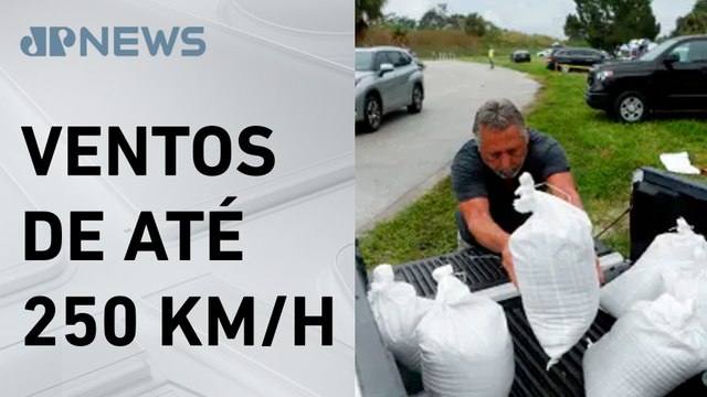 Flórida se prepara para chegada do furacão Milton