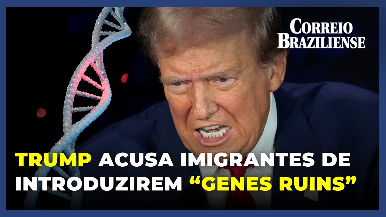 Trump afirma em entrevista que imigrantes introduzem "genes ruins" nos EUA