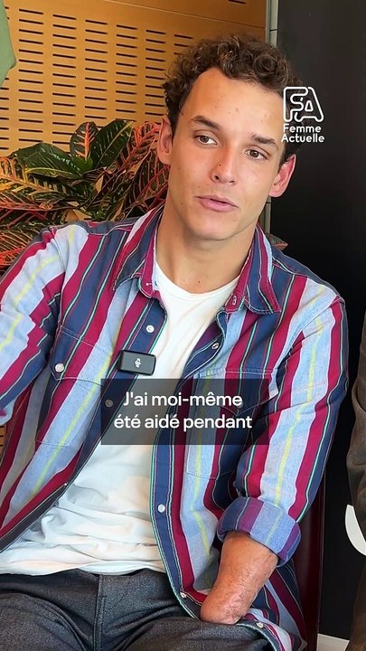 "C'est une belle déclaration d'amour que se font les aidants et les aidés" : Théo Curin se confie à Femme Actuelle