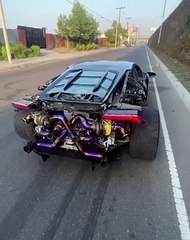 Twin Turbo Huracan Exhaust Sound #supercar #car