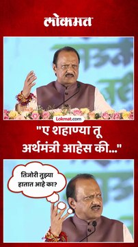 ए शहाण्या म्हणत अजित पवार कुणावर भडकले