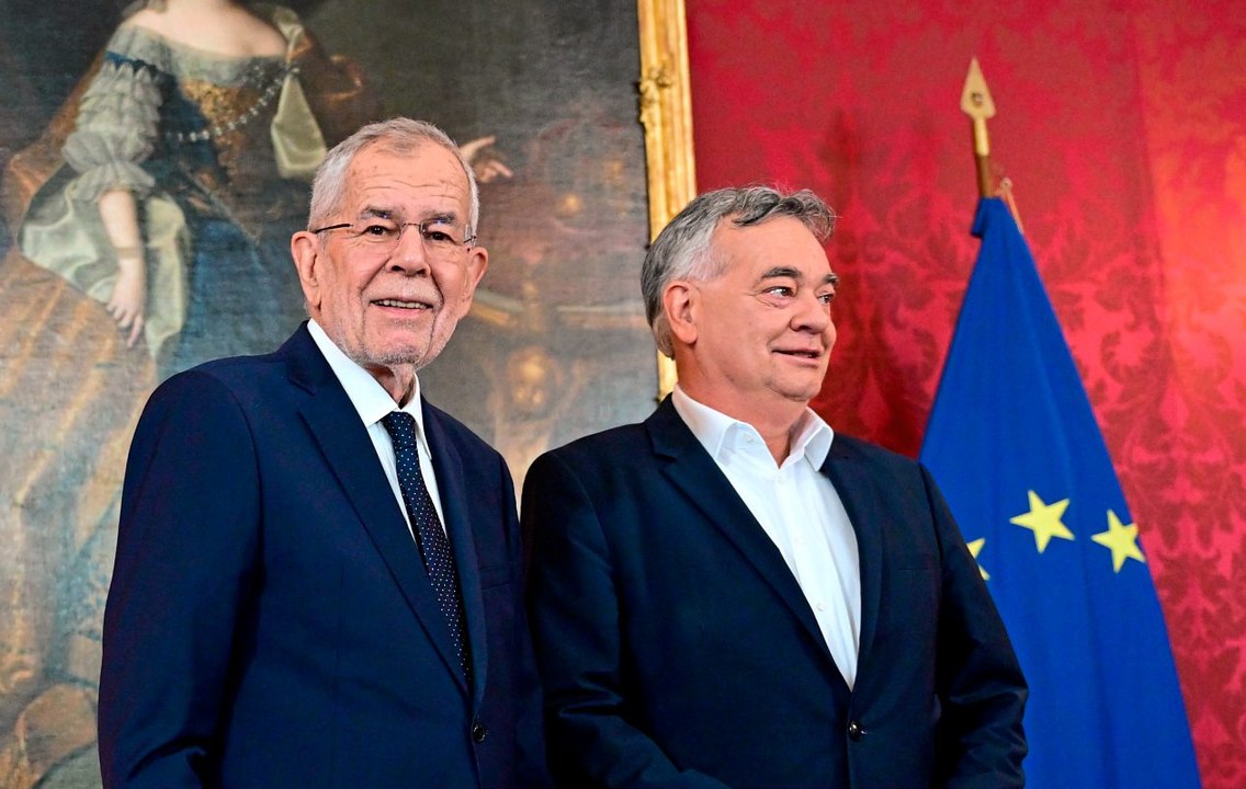 Van der Bellen empfing Grünen-Sprecher Kogler