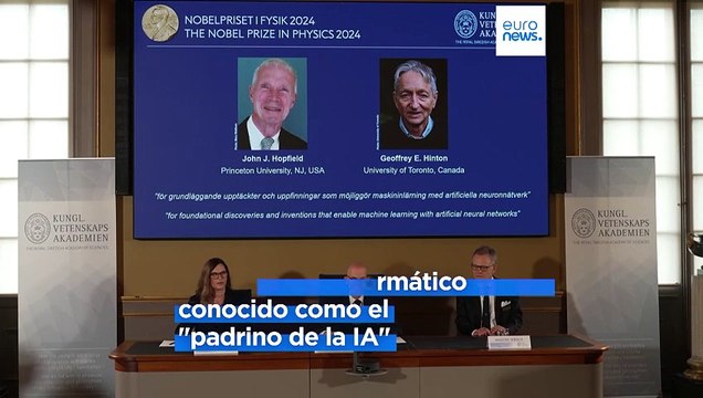 John Hopfield y Geoffrey Hinton ganan el Nobel de Física por su investigación sobre redes neuronales
