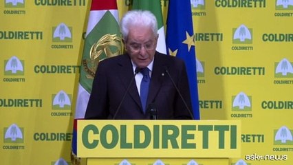 Mattarella: a partire da acqua e cibo si costruisce la pace