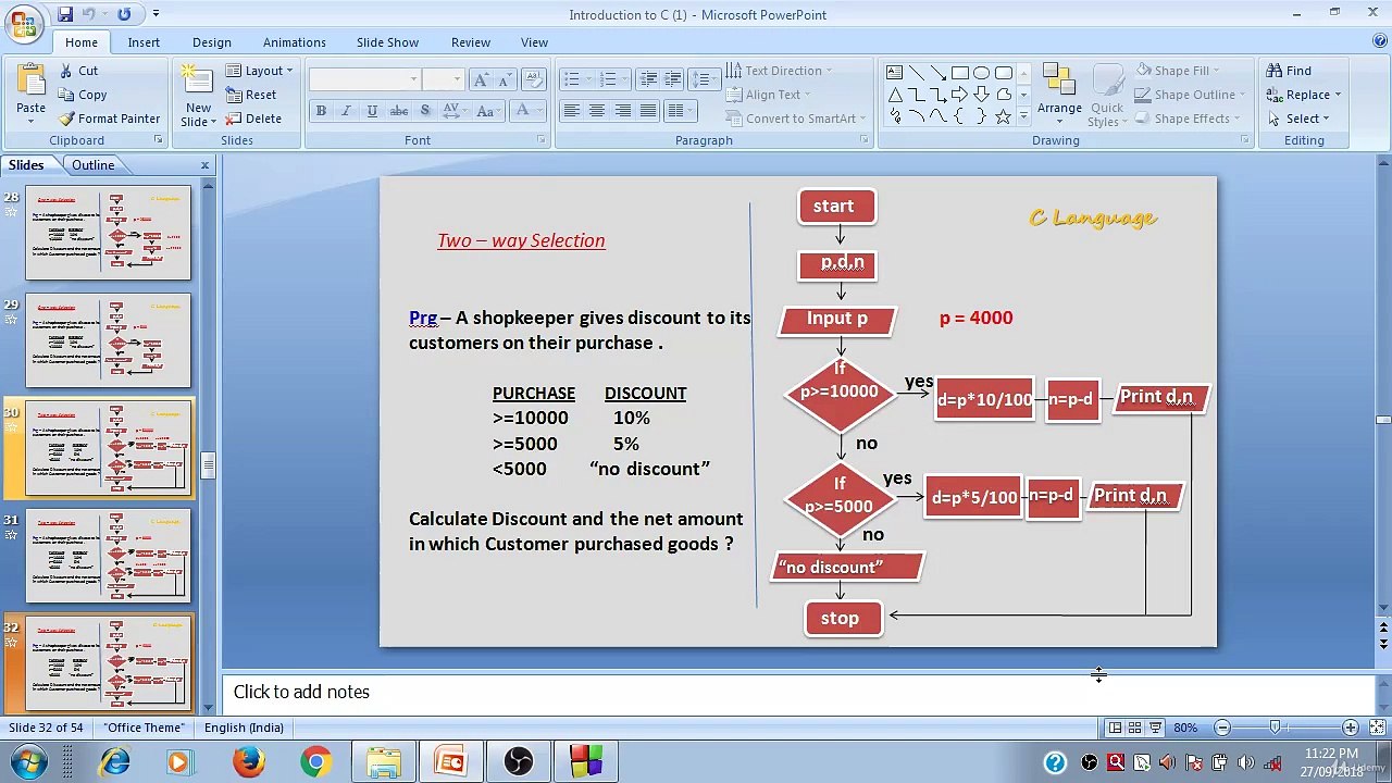 Learn Programming Technique C to Master Skills - If .... else if Statement Program