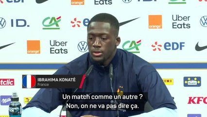 Bleus - Konaté : "Pas les mots pour décrire les horreurs qu'on voit"