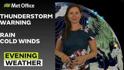 Met Office Evening Weather Forecast 08/10/24