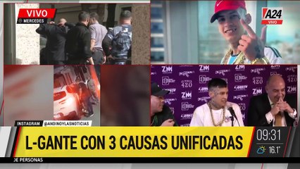 Comenzó el juicio oral contra L-Gante por múltiples cargos en General Rodríguez