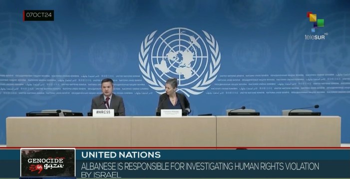 United Nations spokeswoman condemns Israeli genocide in Gaza