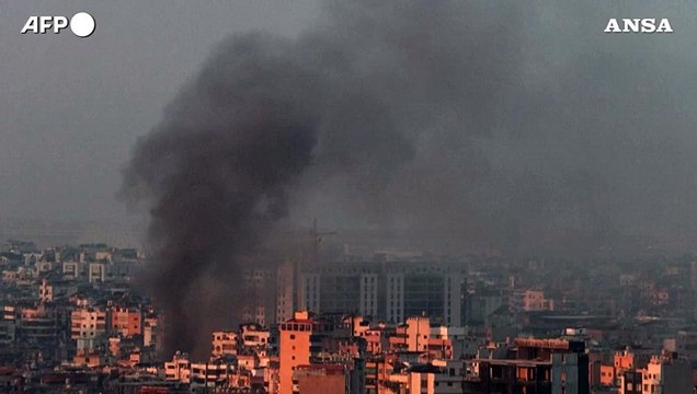 Libano, decine di raid israeliani su Beirut