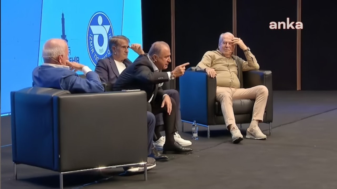 Fatih Terim aşka geldi, ayağa kalktı: Mustafa Denizli 'Helal olsun sana' dedi