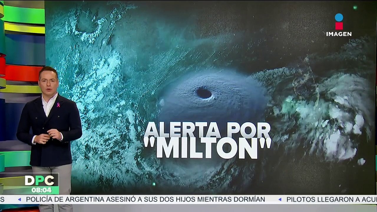 El gobernador de Yucatán informa sobre el saldo que dejó “Milton” en el estado