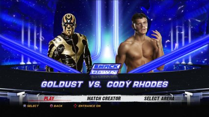 WWE '12 - Goldust vs. Cody Rhodes