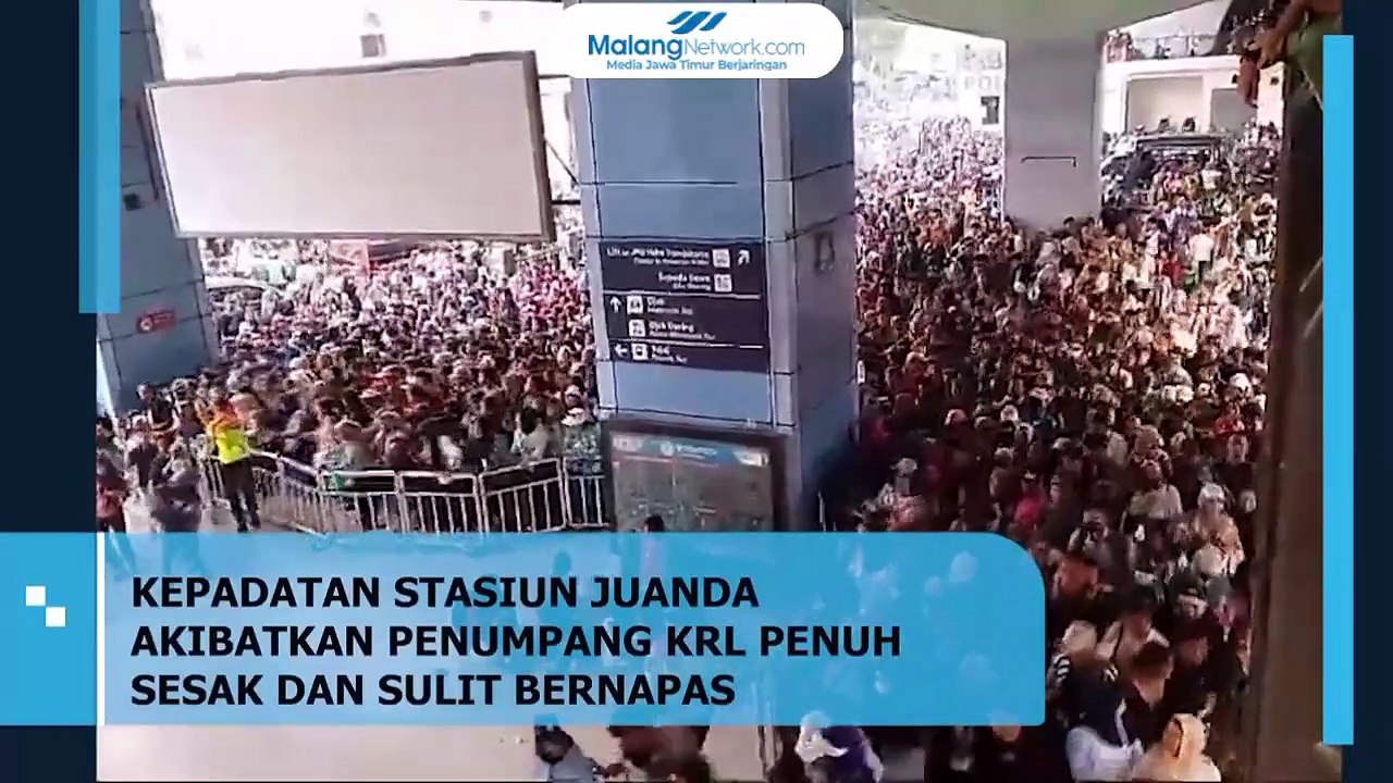 Momen Stasiun Juanda Penuh, Akibat KRL Sesak