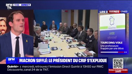 Emmanuel Macron hué au rassemblement du Crif: "Un épiphénomène" venant de "quelques dizaines de personnes", pour Yonathan Arfi (président du Crif)