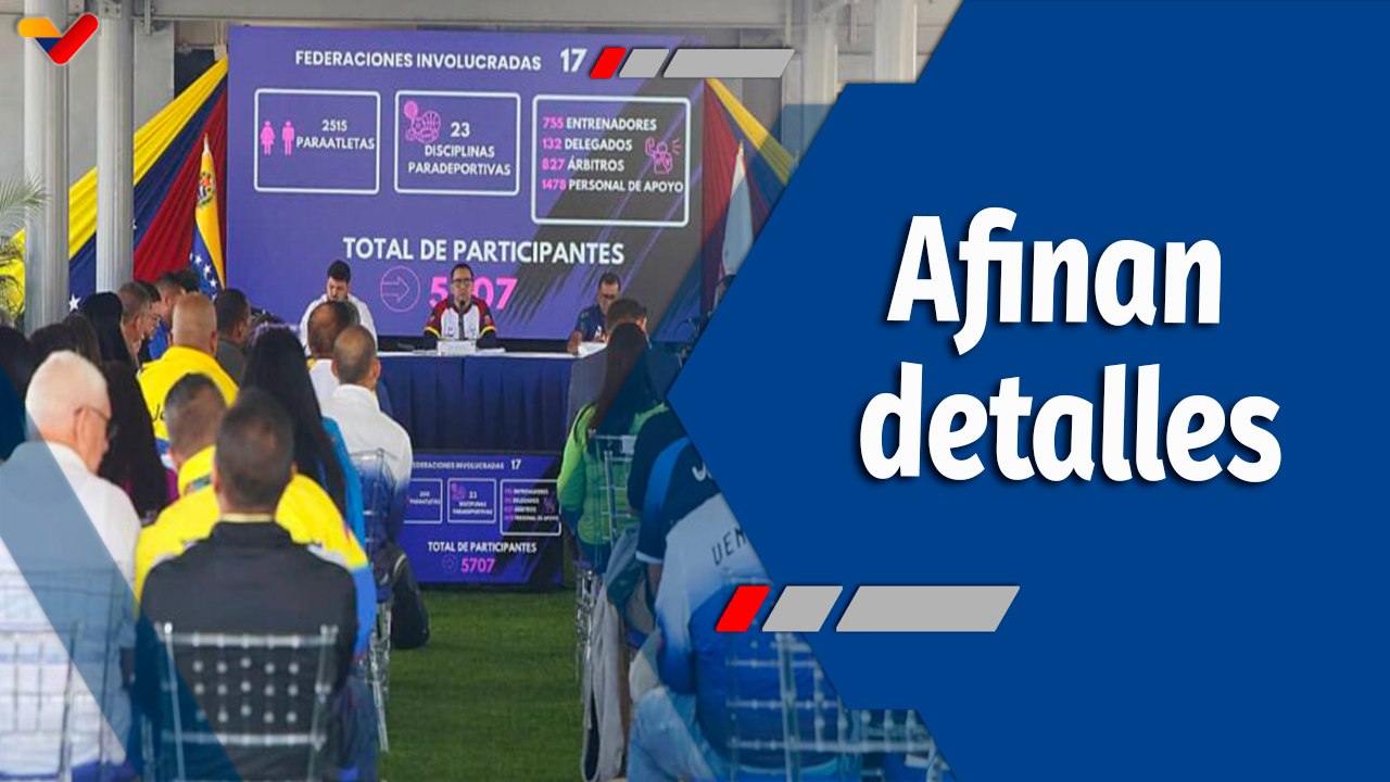 Deportes VTV | Juegos Nacionales y Paranacionales 2024 con sede en Sucre, Monagas y Anzoátegui