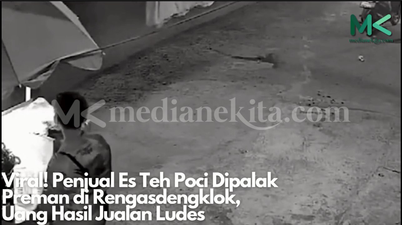 Viral! Penjual Es Teh Poci Dipalak Preman di Rengasdengklok, Uang Hasil Jualan Ludes