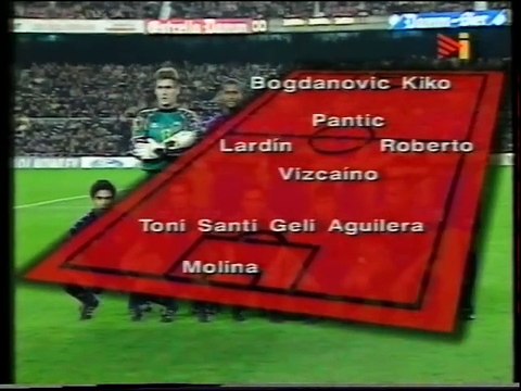 FC Barcelona vs Atlético de Madrid - La Liga 1997/98