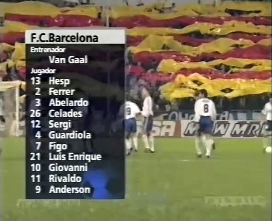 Real Zaragoza vs FC Barcelona - La Liga 1997/98