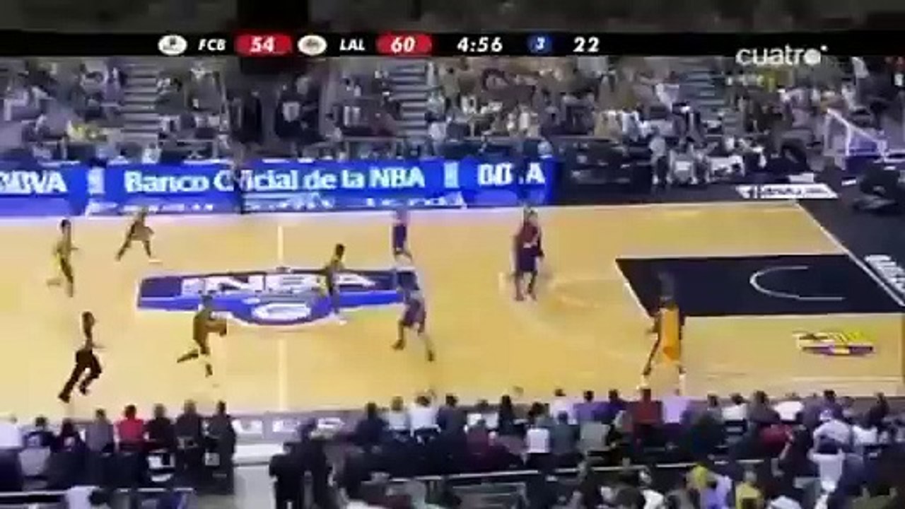 El día que el Barça humilló a los Lakers en el Palau Sant Jordi