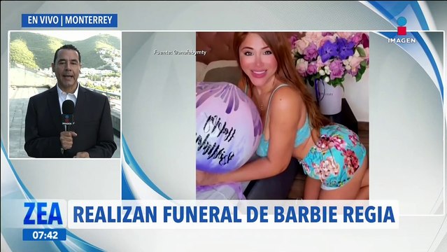 Despiden a la influencer La Barbie Regia en Nuevo León