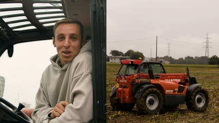 Davide Frattesi in Azione: Sfreccia sul Campo con il Trattore 🚜
