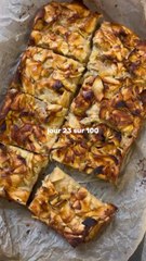 Jour 23/100 - Gâteau invisible aux pommes 