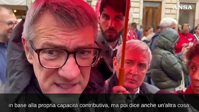 Patrimoniale, Landini: Al di la' dei nomi giusto prendere soldi dove ci sono