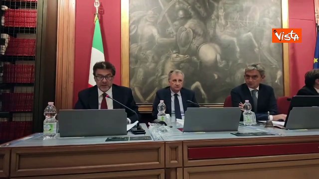 Audizione Giorgetti in Commissione Bilancio riunite su Piano strutturale di Bilancio