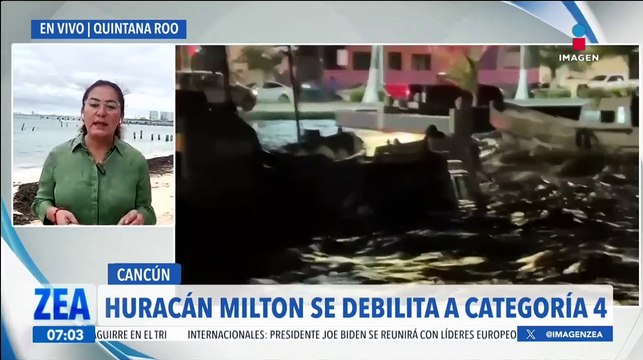 Huracán Milton: Quintana Roo se encuentra en alerta amarilla