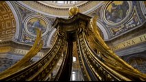 Il Baldacchino di San Pietro sta per tornare al suo splendore