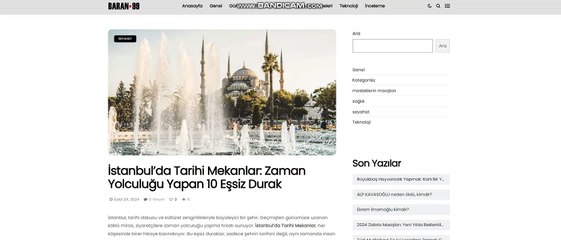 İstanbul'da Tarihi Mekanlar