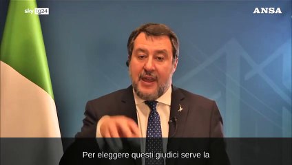 Salvini: "Giudici costituzionali? Schlein dira' no a chiunque"