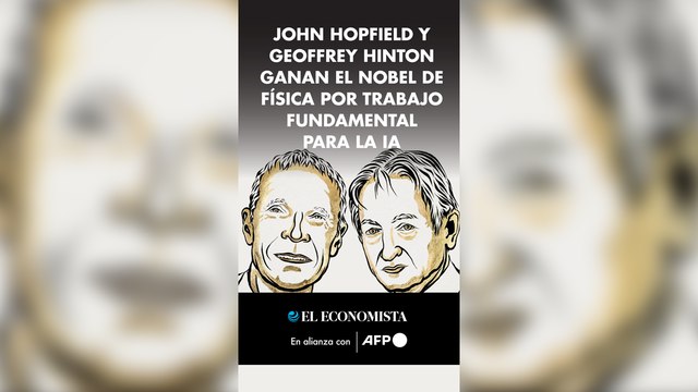 John Hopfield y Geoffrey Hinton ganan el Nobel de Física por trabajo fundamental para la IA
