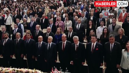 KKTC Cumhurbaşkanı Tatar: "Benim arkamda 85 milyonluk Türkiye Cumhuriyeti var"