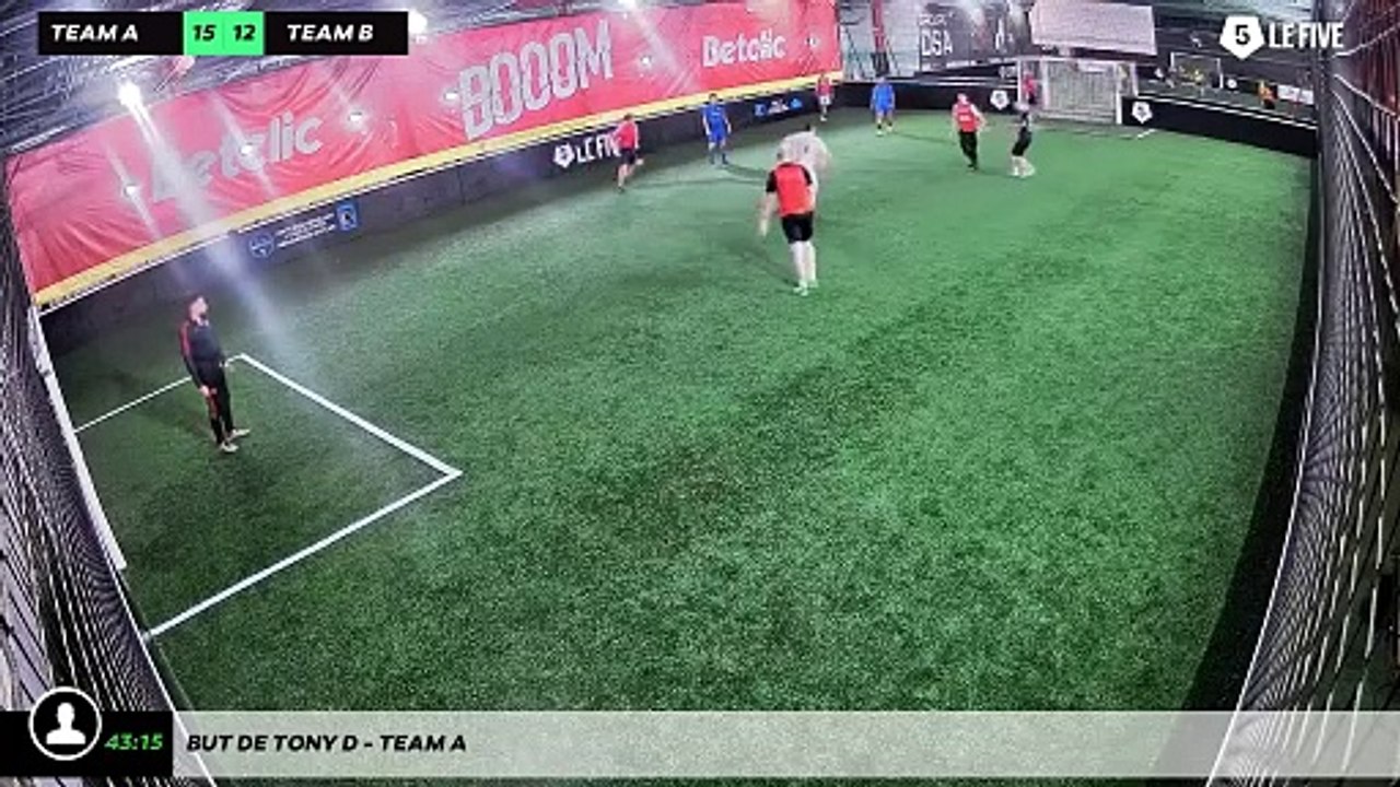But de Tony D - Team A