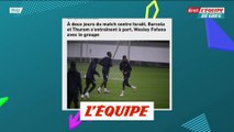 Barcola et Thuram s'entraînent à part, Wesley Fofana avec le groupe - Foot - Bleus