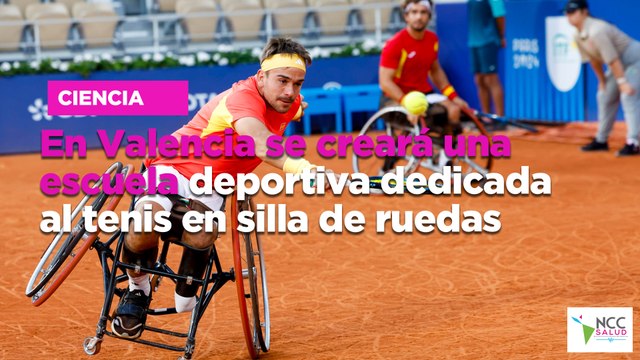 En Valencia se creará una escuela deportiva dedicada al tenis en silla de ruedas
