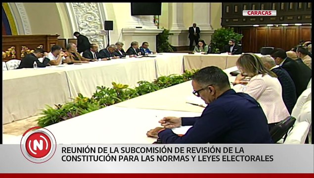 Continúa reunión de subcomisión para revisión de la Constitución para las normas y leyes electorales