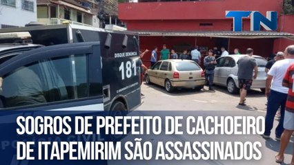 Sogros de prefeito de Cachoeiro de Itapemirim são assassinados
