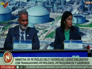 Min. Delcy Rodríguez lideró asamblea con trabajadores de industria energética de Venezuela