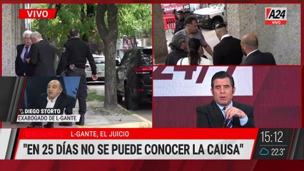 L-GANTE: "JAMÁS LO HUBIERA HECHO DECLARAR PRIMERO" - Diego Storto, exabogado