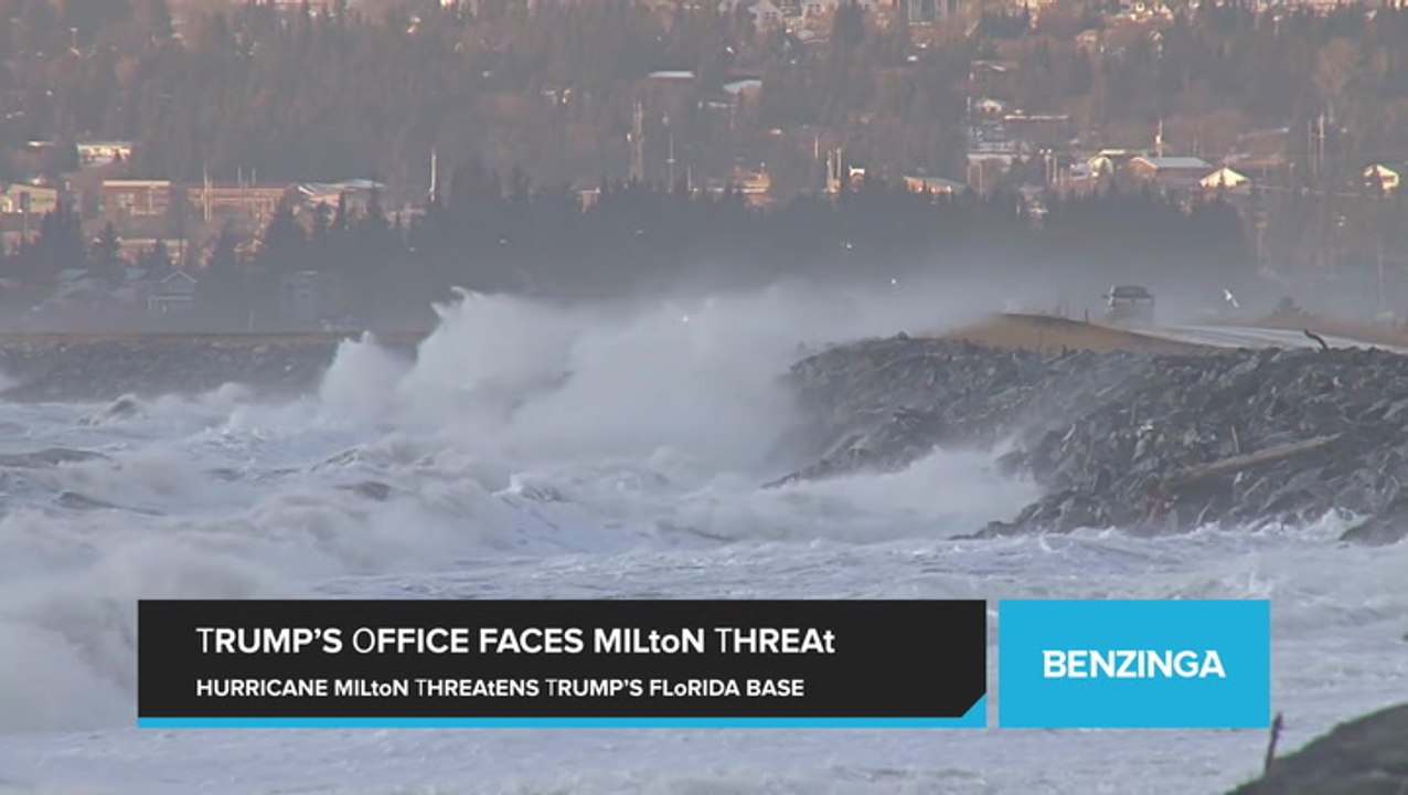 Trump Campaign Faces Disruptions As Hurricane Milton Nears Florida. Trump Media's Sarasota Office In Path Of Category 5 Hurricane Milton