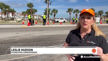 Last-minute preparations and evacuations before Milton