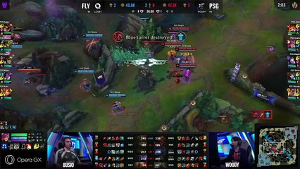 PSG vs FLY Full Highlights | Worlds Swiss Stage 2024 | League Of Legends |