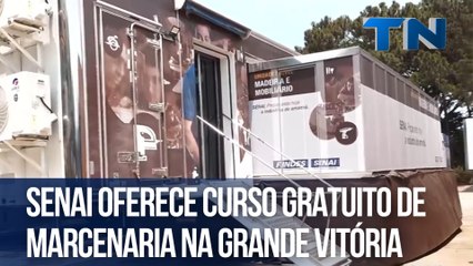 Senai oferece curso gratuito de marcenaria na Grande Vitória